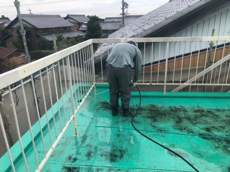 岐阜県海津市Ａ様邸　防水工事