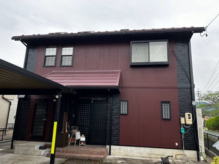 岐阜県岐阜市 M様邸 (外壁塗装/デザイン塗装） ビフォー