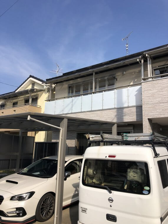 岐阜県羽島郡 U様邸（外壁塗装/グレー） アフター