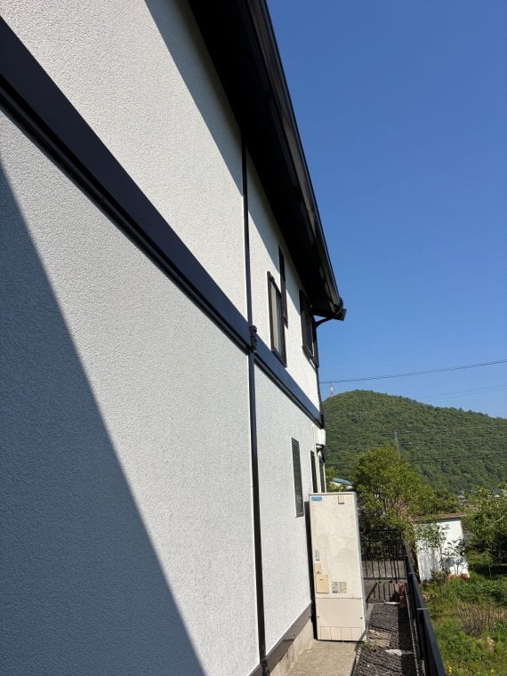 岐阜県岐阜市 K様邸（外壁塗装 / 白色・ホワイト塗り直し） ビフォー