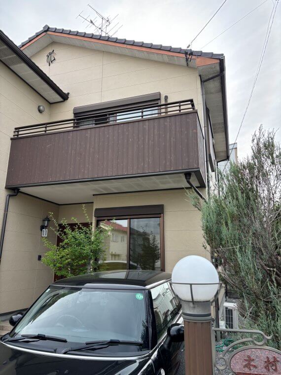 岐阜県瑞穂市K様邸（外壁塗装/ベージュ・肌色系） アフター