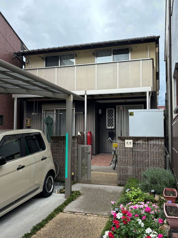 岐阜県岐阜市 M様邸（外壁塗装/2色カラー塗装） アフター