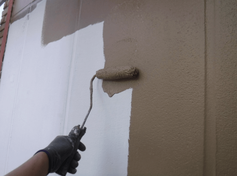 施工中（外壁）