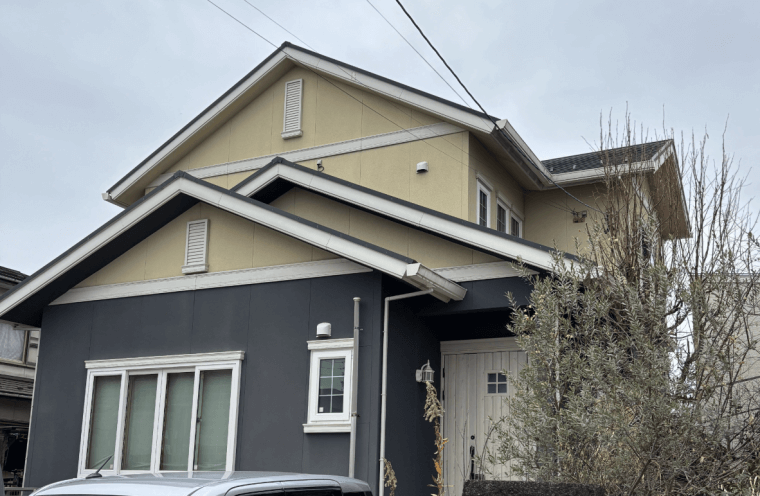 岐阜県瑞穂市 S様邸（外壁・屋根塗装 / グレー系） アフター