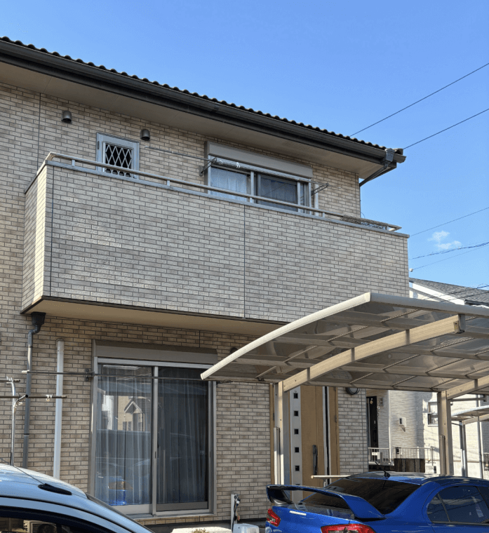 岐阜県各務原市 K様邸（外壁塗装/レンガ調デザイン） アフター