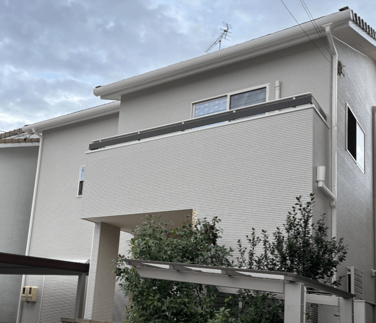 塗装後（正面玄関）