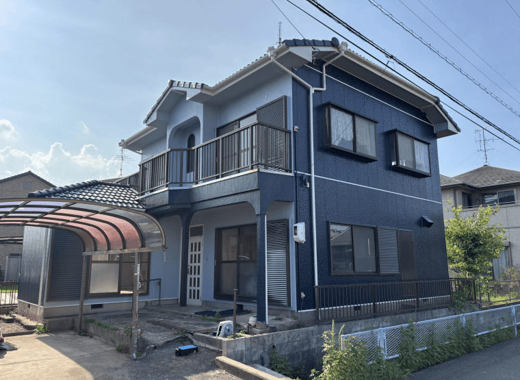 岐阜県瑞穂市 W様邸（外壁・屋根塗装 / ツートーンカラー） ビフォー