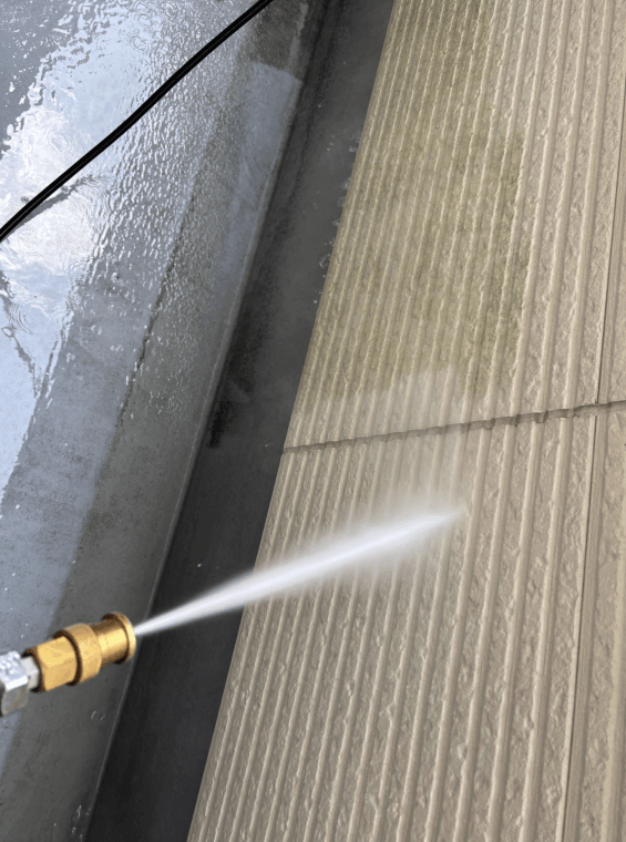 高圧洗浄（壁面）