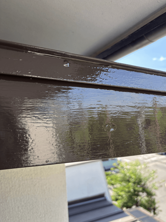 施工中（上塗り）