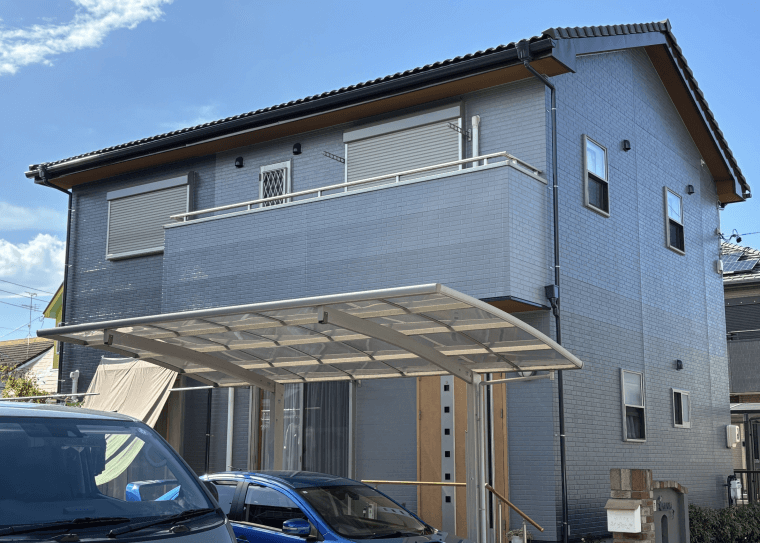 岐阜県各務原市 K様邸（外壁塗装/レンガ調デザイン） ビフォー