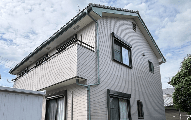 岐阜県岐阜市 A様邸（外壁塗装 / レンガ調塗装） ビフォー