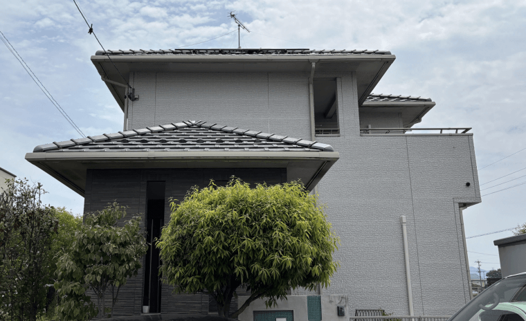 岐阜県岐阜市 H様邸（外壁塗装 / レンガ調デザイン） アフター