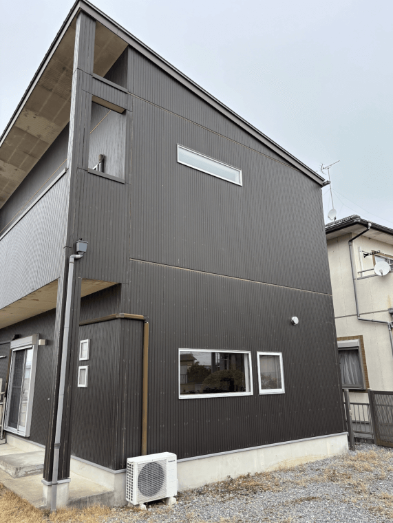 岐阜県岐阜市 F様邸（外壁塗装 / グレー系） アフター