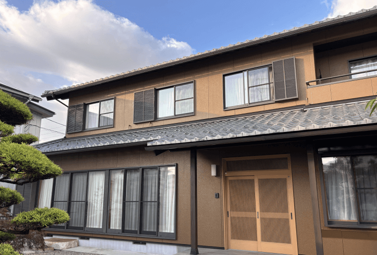 岐阜県大垣市 O様邸（外壁塗装 / ブラウン系） ビフォー