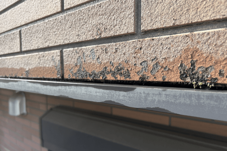 施工前（ハガレ）