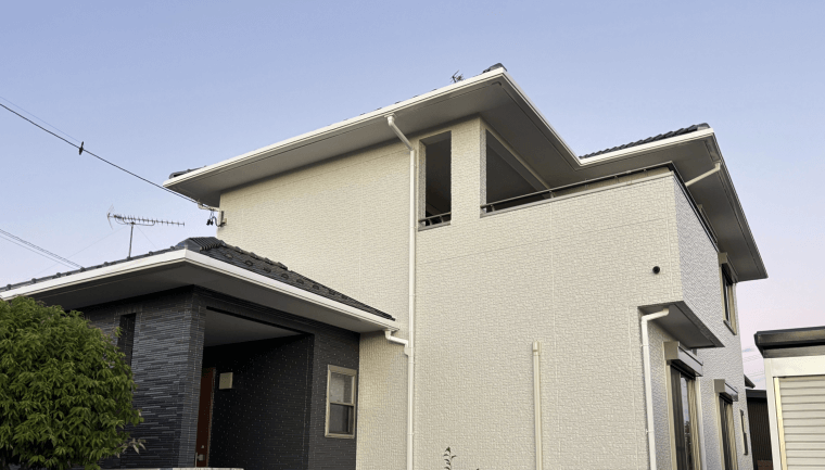 岐阜県岐阜市 H様邸（外壁塗装 / レンガ調デザイン） ビフォー