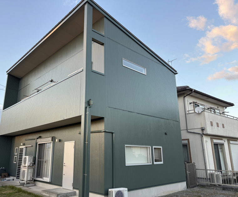 岐阜県岐阜市 F様邸（外壁塗装 / グレー系） ビフォー