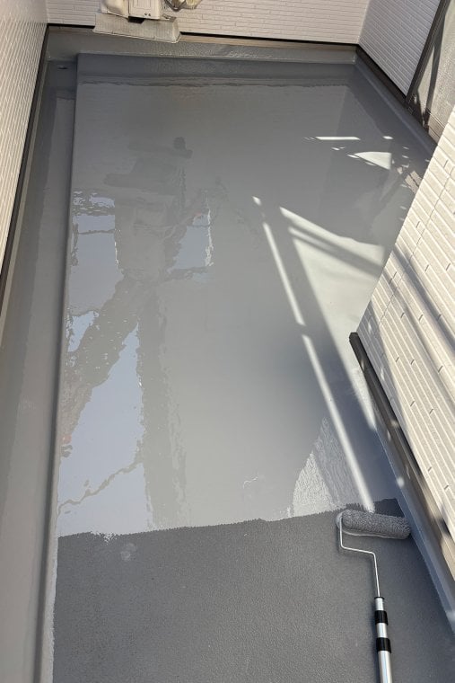 施行中（防水加工）