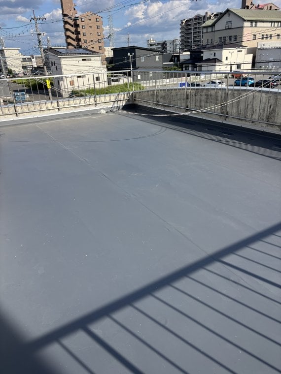 岐阜県岐阜市H様邸（屋上防水／塩ビシート防水） ビフォー
